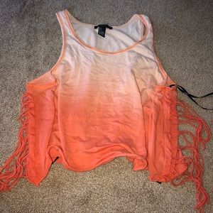 Forever 21 cropped tank top.